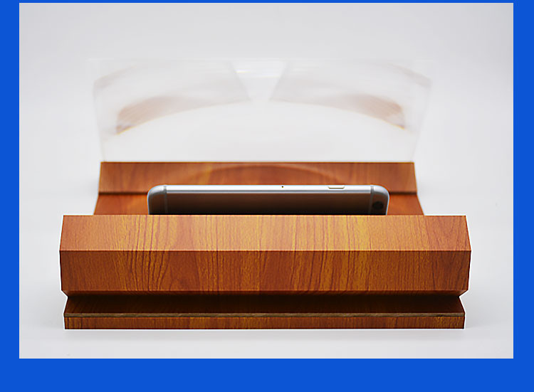 支架 手機屏幕放大器放大鏡高清寶大屏投影3d通用看電視電影高清寶大屏投影3d通用