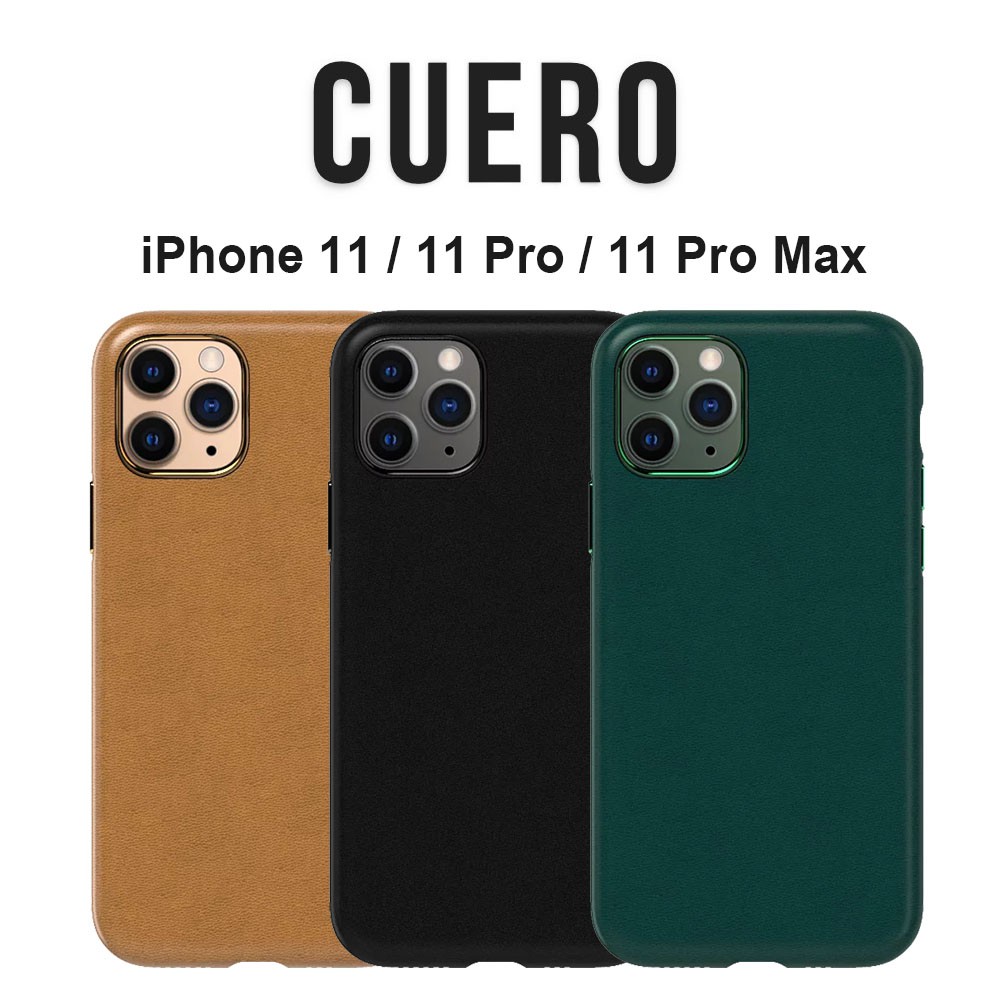CUERO 全包皮革保護殼 iPhone 11 系列購買前請確認您的手機型號此賣場販售的型號：iPhone 11 / 11 Pro / 11 Pro Max‍♀️ 產品限制❌ 手機包膜的用戶請注意產品