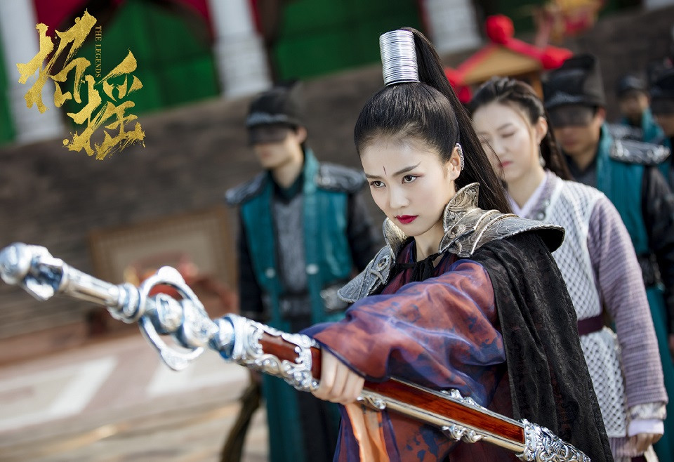 微博評選古裝網劇十大女神10：白鹿《招搖》、《九流霸主》、《烈火軍校》、《世界欠我一個初戀》