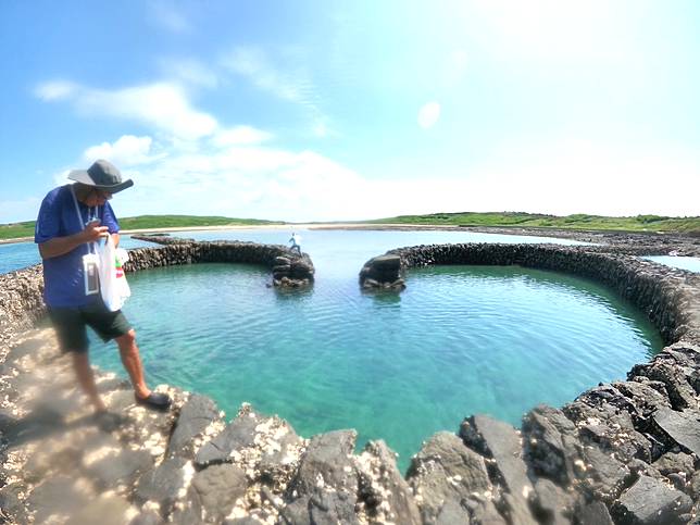 西嶼虎目石滬湧入鰹魚 大煙 族群 澎湖時報 Line Today
