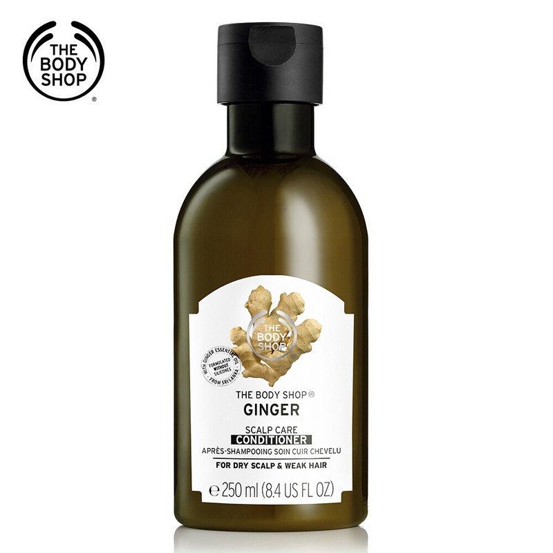 【THE BODY SHOP】薑根鏗活頭皮護髮乳-250ML (原:薑汁頭皮調理護髮乳)