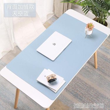 蘋果滑鼠墊女生筆記本臺式電腦鍵盤大號書桌面墊子辦公學生寫字臺 優樂美