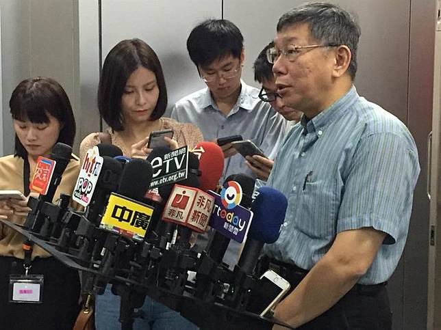 笑稱不知港人為何戴口罩 柯：不需每件事都帶風向