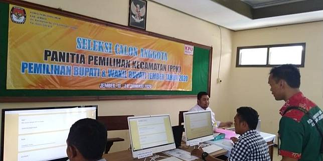 Lowongan Ppk Pilkada Jember 2020 Diminati Milenial Dibutuhkan 155 Yang Daftar 1 041 Kompas Com Line Today