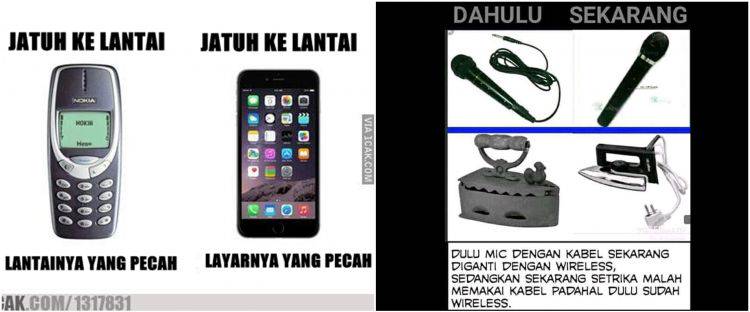 10 Meme Lucu Teknologi Zaman Dulu Vs Zaman Sekarang Kocak Abis Brilio Net Line Today