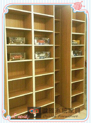 【歐雅系統家具】雙層書櫃