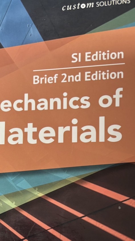 Machenics of Materials 材料力學 1142