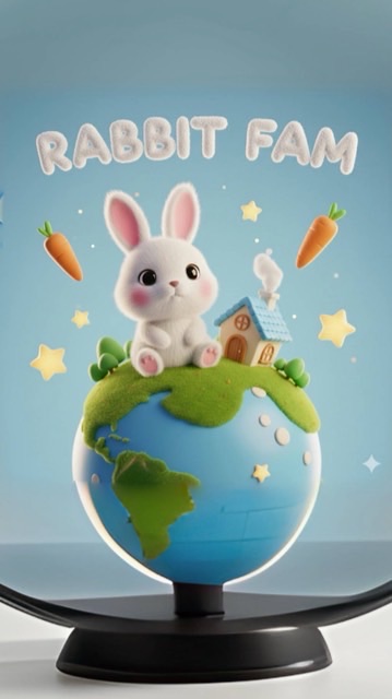 บ้านกระต่ายเรืองแสง🐰✨