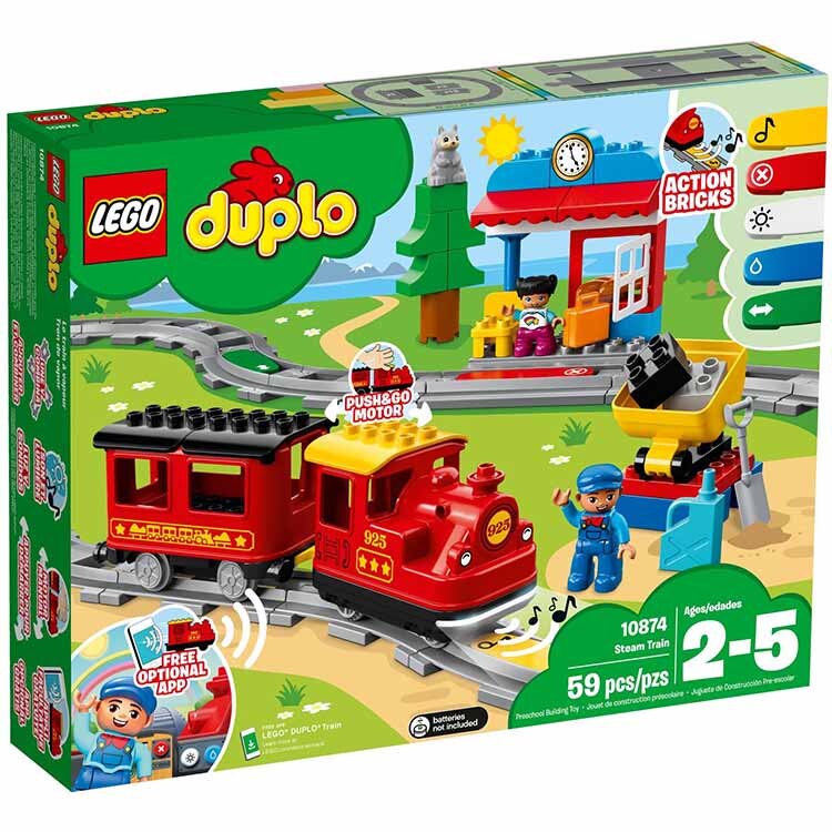 樂高LEGO 10874 Duplo 得寶系列 - 蒸汽列車