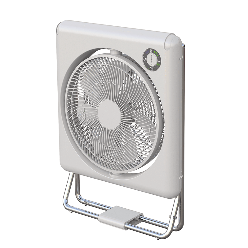 方型收納DC風扇 白色