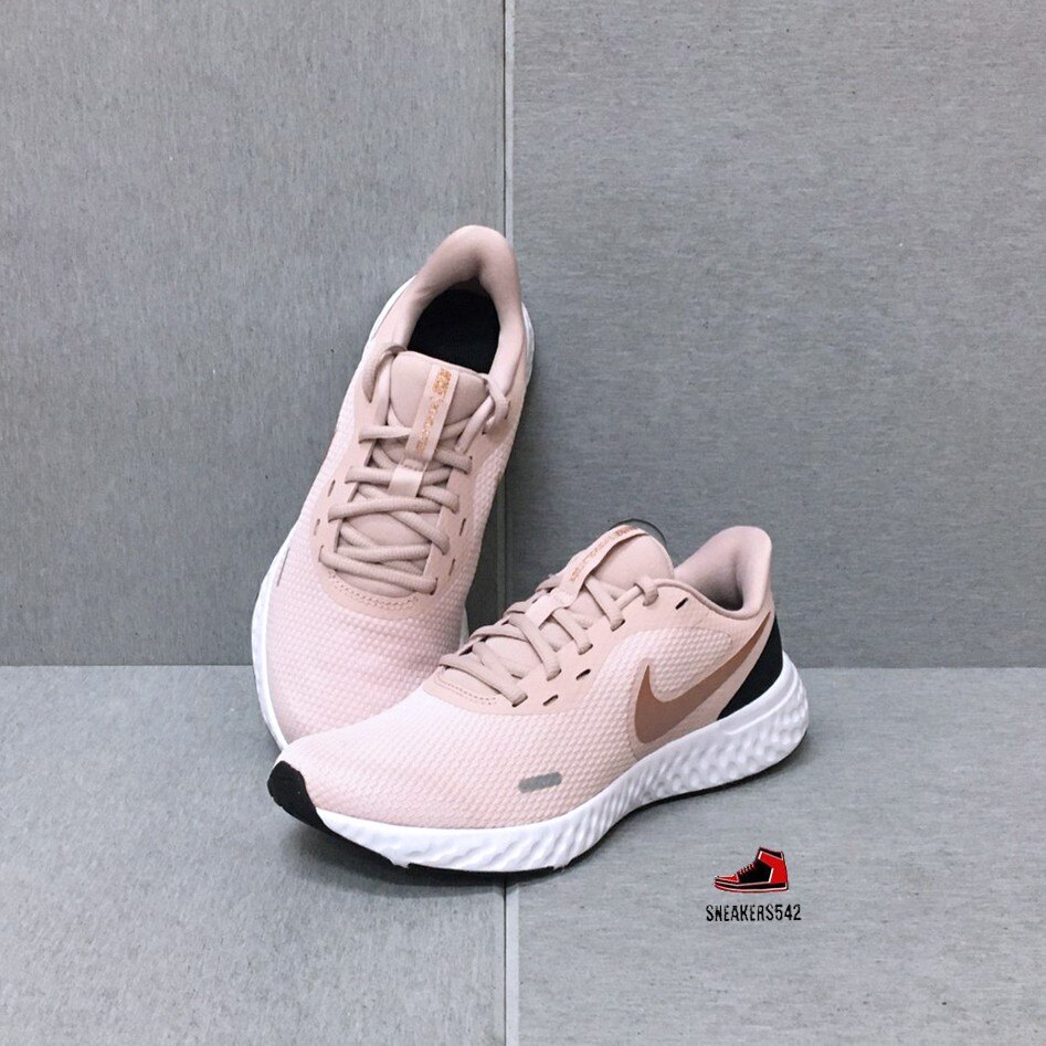 ★Nike Revolution 5 女款 慢跑鞋 粉玫瑰金 BQ3207-600 Sneakers542