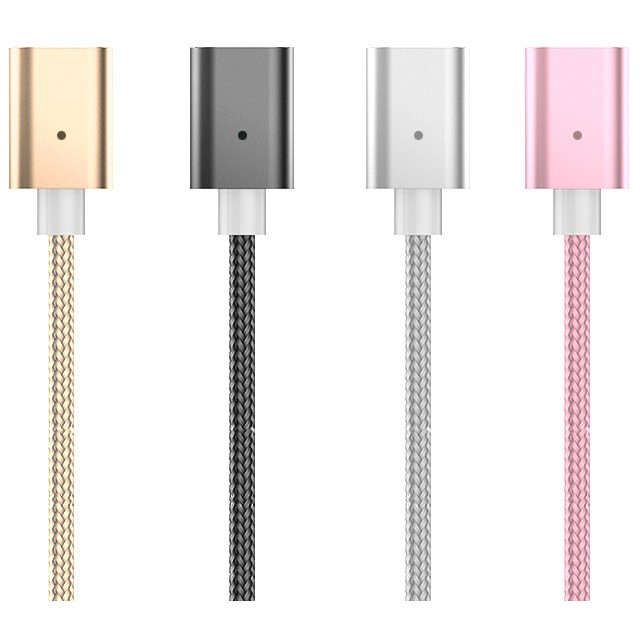 4代只能4代用可充電+傳輸 1秒即充 採用進口超強磁鐵及導線 有效減少充電時間 插拔次數可達3萬次並可當充電孔的防塵蓋使用壽命是一般傳統傳輸線的5倍 線長1米第二代蘋果的沒有LED指示燈喔，第三代的才