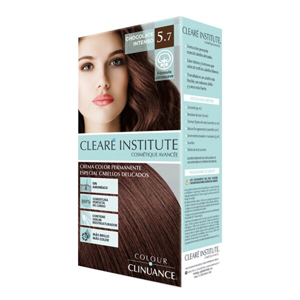 CLEARE INSTITUTE 可麗兒植萃染髮劑 155ml (5.7 巧克力棕色) 【美十樂藥妝保健】