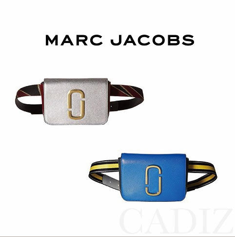 預購 美國正品 Marc jacobs Hip Shot Bag 時尚銀藍色牛皮側背腰包