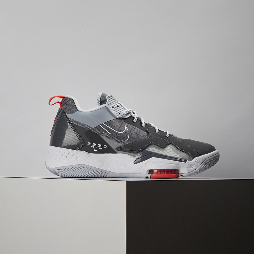 Nike Jordan Zoom 92 男鞋 灰 避震 包覆 運動 籃球鞋 CK9183-005