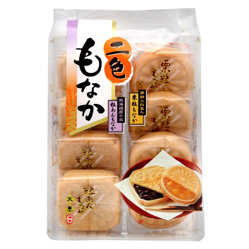 【天惠製果】栗子紅豆最中8入 232g 日本進口零食 挑食屋