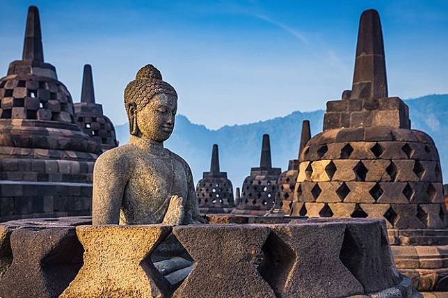 Candi budha terbesar di dunia adalah