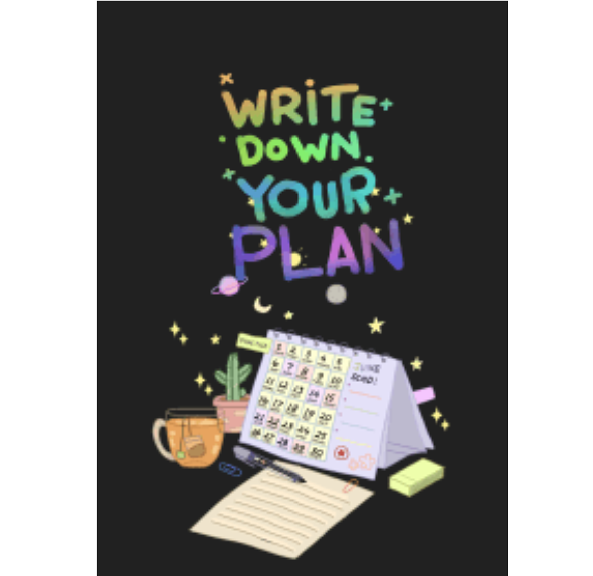 Write Down Your Plan