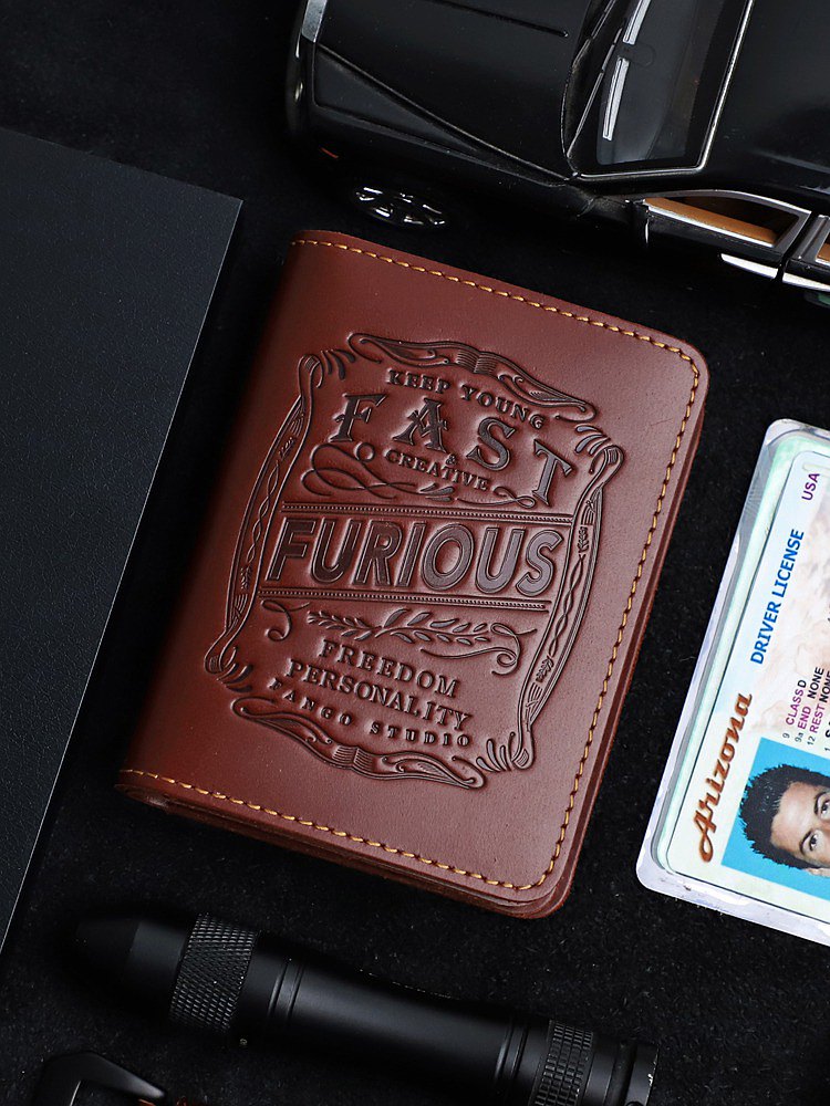 7卡位真皮短款夾包 頭層牛皮駕照 行照卡包 信用卡套 身份證卡夾