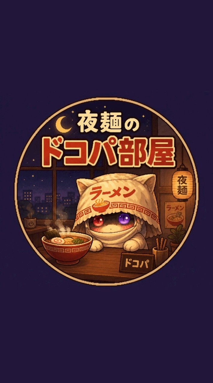 夜麺のどこパ部屋