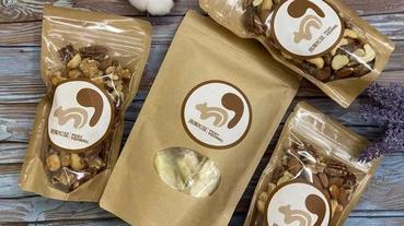 宅配堅果推薦【挑嘴松鼠】原味、焦糖、薄鹽綜合堅果(腰果、杏仁、核桃、胡桃、夏威夷果)+手工夏威夷果牛軋糖，健康零食首選
