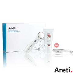 ◎開啟美肌新時代|◎|◎品牌:Areti品類:美膚儀/導入儀功能:L煥彩音波美容儀:幫助美容保養品滲透至肌膚底層S眼周音波熱感美容儀：早晨梳洗後使用，告別眼睛浮腫，亮眼有神。allinone水凝霜：化