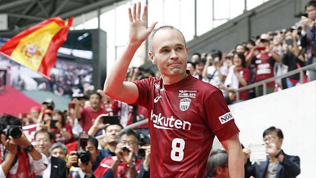 Andres Iniesta, Vissel Kobe