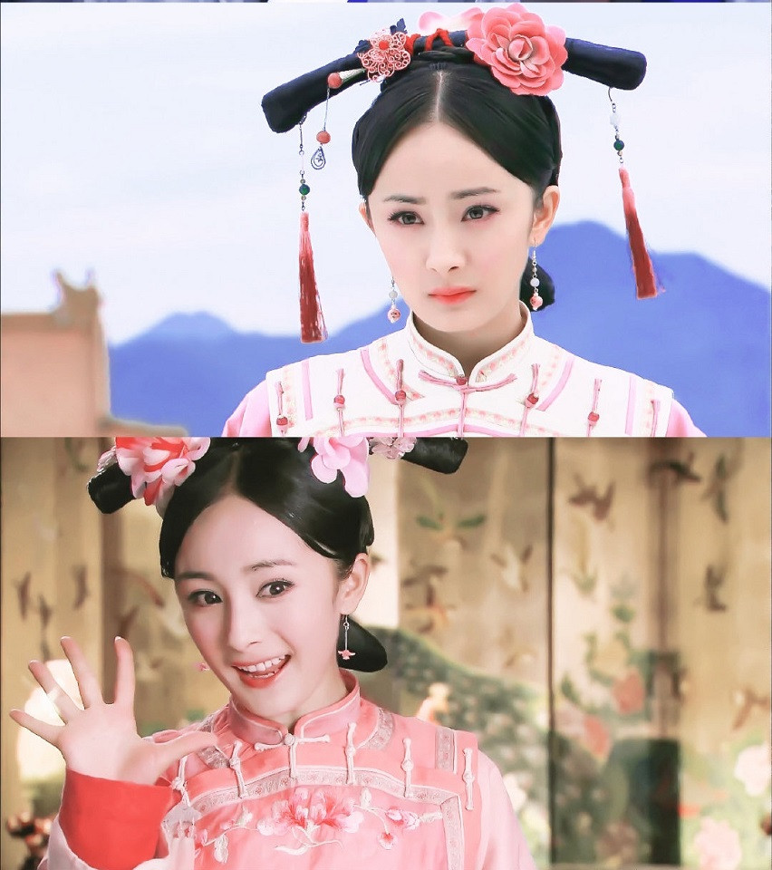 頂流小花的清宮劇造型1：楊冪 飾演《宮鎖心玉》洛晴川(花影)