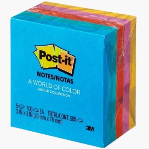 3M Post-It 利貼粉彩便條紙654-5UC 76 x 76mm 500張 原價 180 [現貨附贈品]
