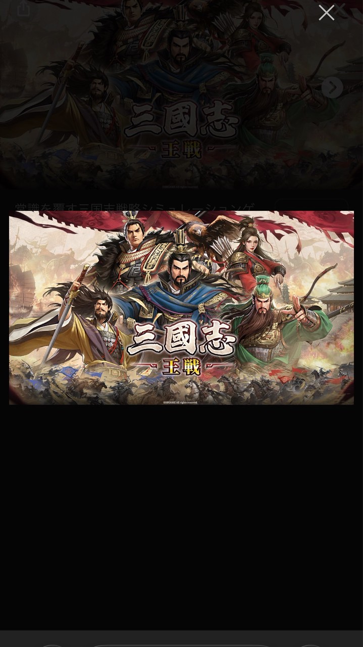 三國志 王戦