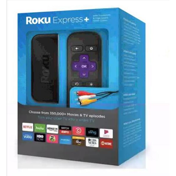 Roku Express | HD Streaming Media Player, Includes HDMI and Composite CableTurn your older TV into a