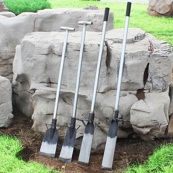 挖樹鏟子錳鋼加厚洛陽鏟挖溝土坑洞神器園藝園林工具戶外鐵鍬農用