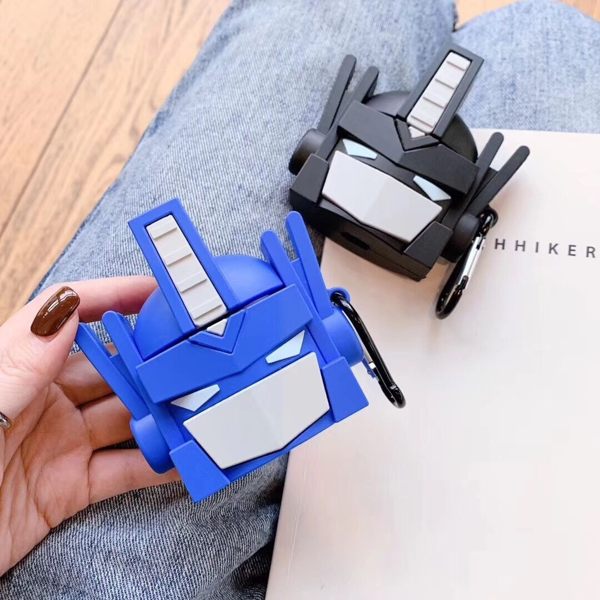 【SZ12】AirPods藍牙耳機套 高達變形金剛藍牙耳機矽膠套 airpods2保護套 airpods1保護套 手機殼