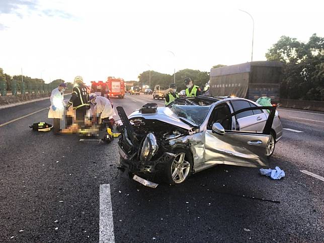 國道中壢3車連環追撞1死1傷 中華日報 Line Today