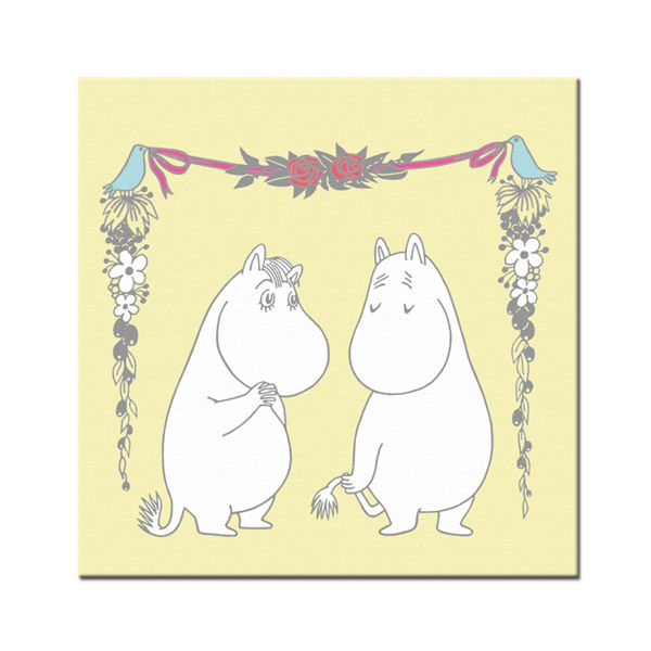 【Moomin】愛慕(60*60) - 無框畫