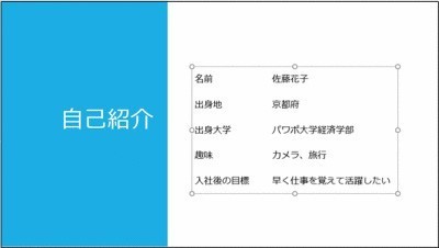 パワーポイントで 自己紹介スライド を作って名刺がわりに スライド1枚で完結させよう