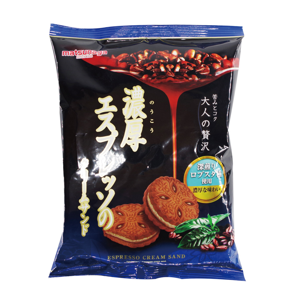 超濃厚咖啡味，酥香濃郁奶油風味