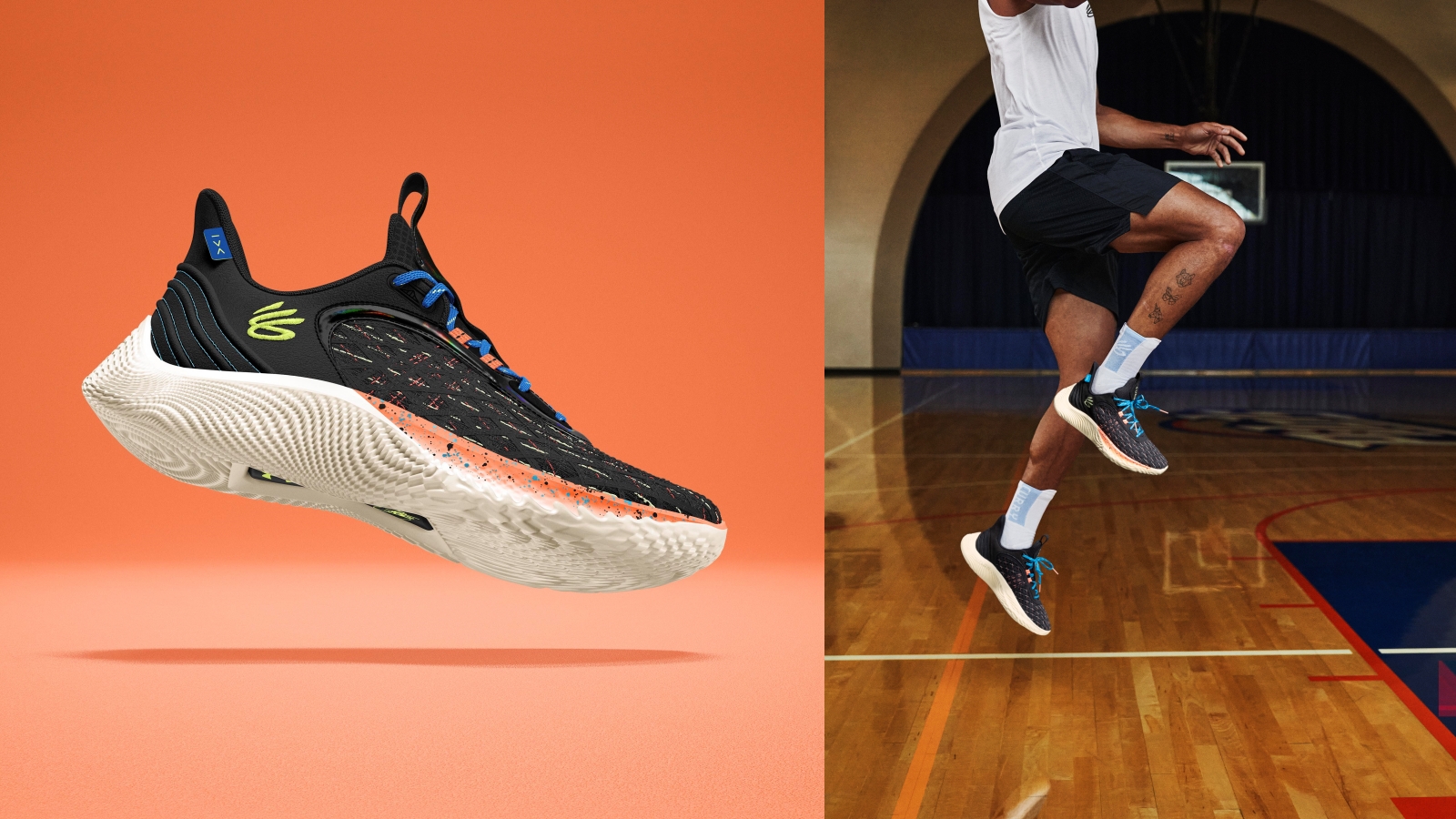 Under Armour CURRY 9 籃球鞋_light show