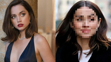 【明星也會醜】新「龐德女郎」安娜德哈瑪斯私照曝光，臉上「坑條」乍現驚呆酸民：說好的天使顏呢？