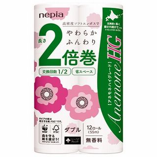ネピア アネモネハイグレード2倍巻 ダブル 12ロール