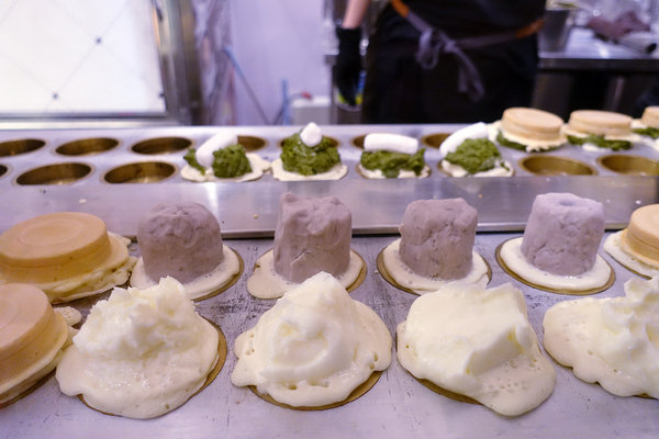 信義區車輪餅-青畑九號豆製所台北快閃店，新竹超人氣浮誇系車輪餅台北信義區03/01-04/22人氣口味和獨家口味統一時代百貨期間限定，台北好吃車輪餅