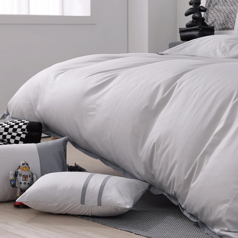 【4/21-4/30 新品95折優惠】月球岩灰-純境長纖棉被套