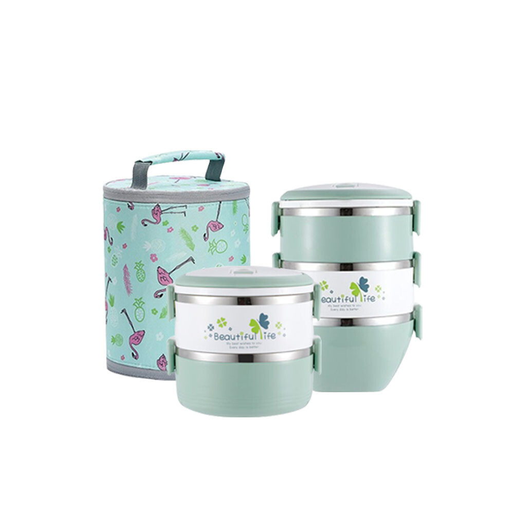 《產品規格》 ．品 名：粉彩不鏽鋼三層隔熱飯盒 ．型 號：CI-433AB ．材 質：304高級不鏽鋼/上蓋:PP塑膠材質 《產品規格》 ．品 名：粉彩不鏽鋼兩層隔熱飯盒 ．型 號：CI-423AB 