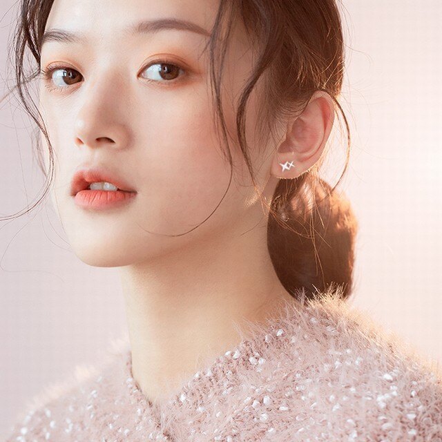 耳環 睡覺不用摘的耳釘2019新款潮純銀耳環女韓國簡約小巧氣質個性耳飾