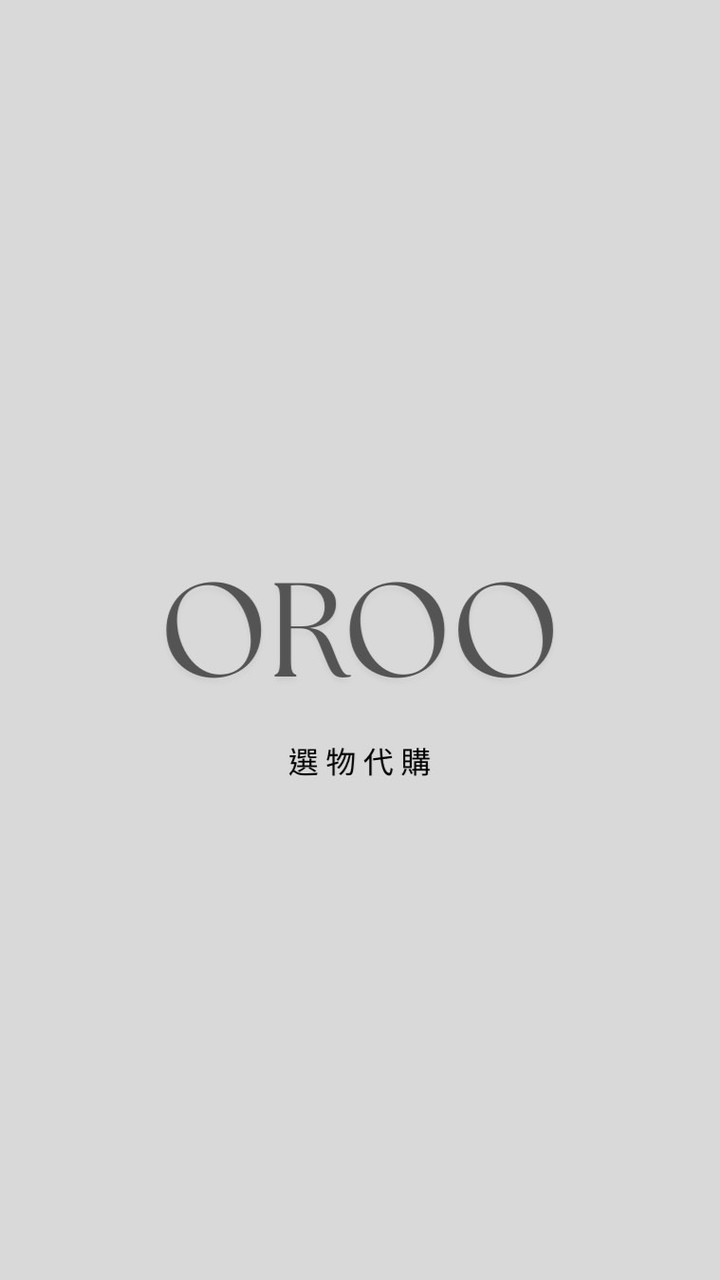 OROO | 5/22-24 韓國代購
