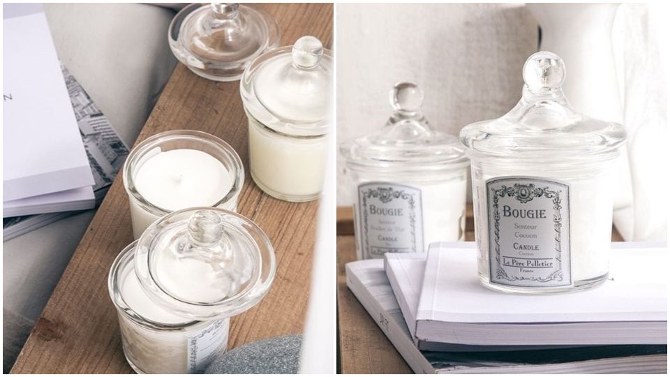 Le Pere Pelletier暖燃香頌#喀什米爾,NT880(附蓋玻璃蠟燭)