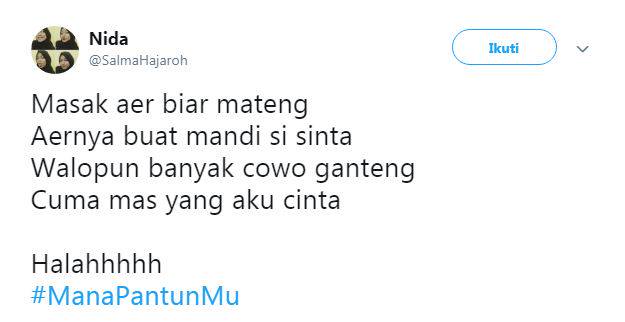 12 Cuitan Lucu Mana Pantunmu Ini Bisa Bikin Kamu Auto Baper