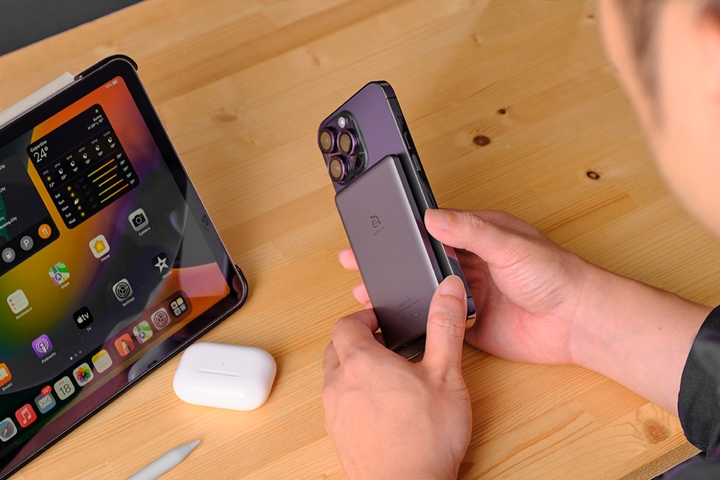 亞果元素發表超輕薄 5000mAh 磁吸行動電源，厚度不到 1 公分、支援 MagSafe