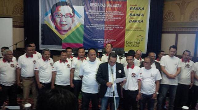 Relawan Ridwan Kamil Bakal Kumpulkan 2,5 Juta KTP