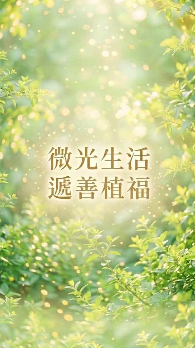 微光生活🌱遞善植福